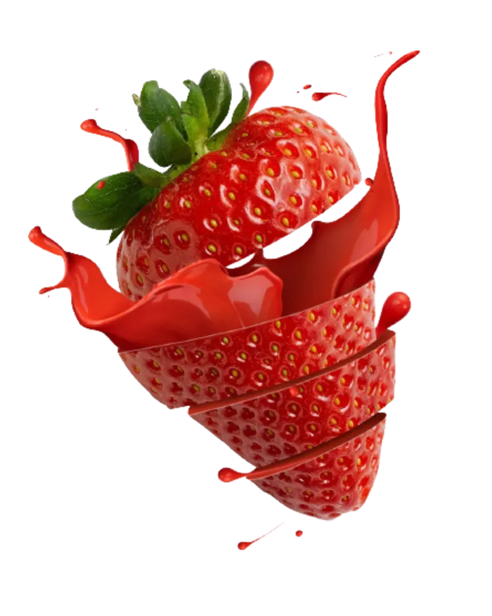 Karakter stroberi Candy Tropic