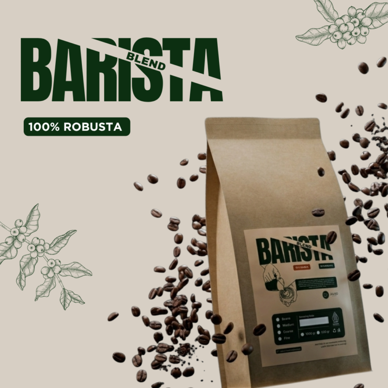 BARISTA BLEND (3) Barista Blend — 100% Robusta